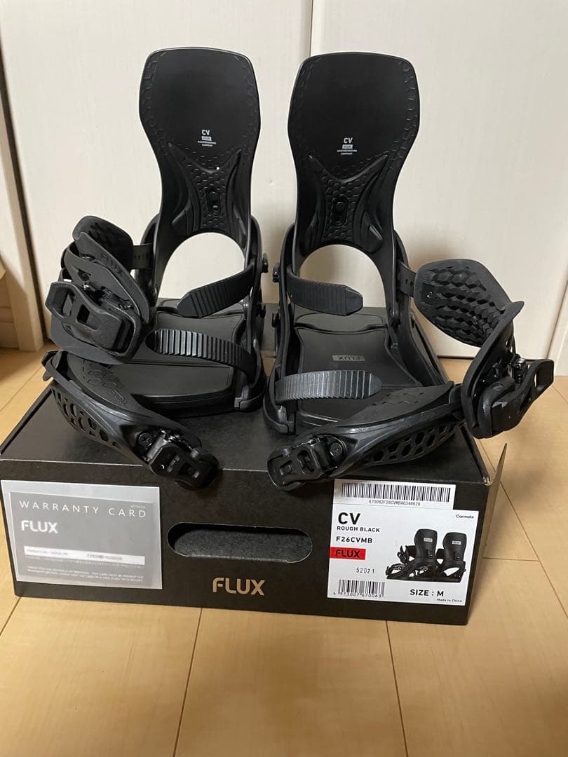 25-26FLUX CV ビンディング サイズM ブラック