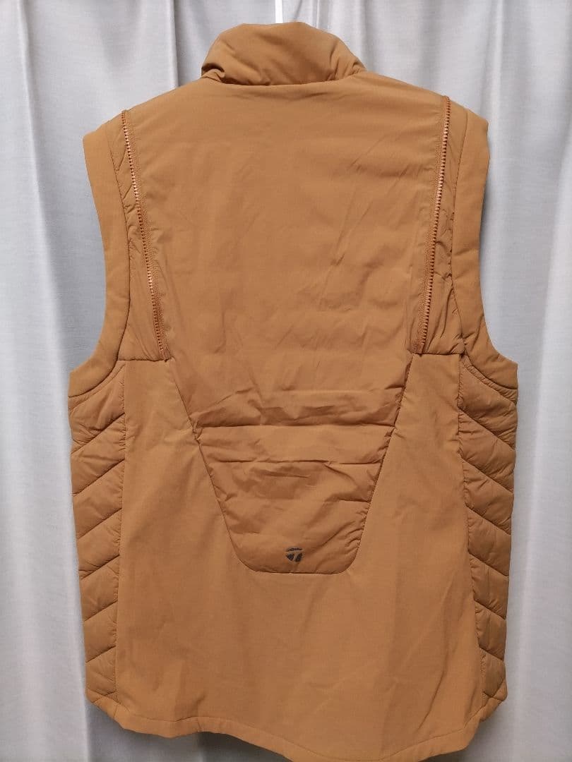 美品　テーラーメイド　中綿　ジャケット　2way　ブラウン　T-HEAT