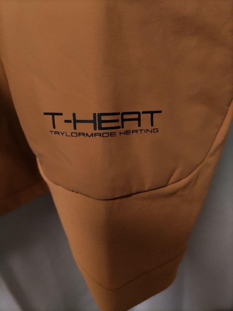 美品　テーラーメイド　中綿　ジャケット　2way　ブラウン　T-HEAT