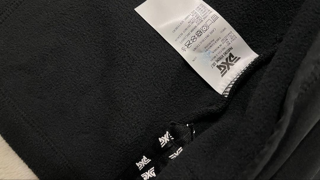【美品】PXGレディースフード付きベストブラックXS