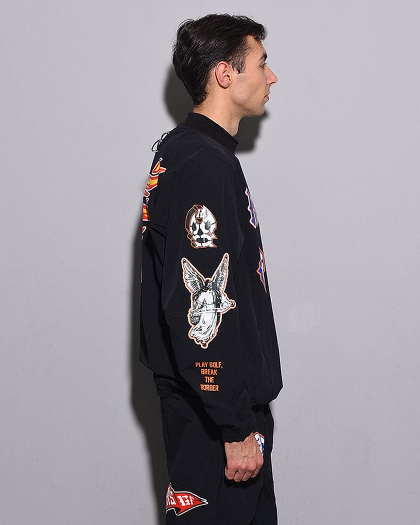 メンズウェア RUSSELUNO GOLF CREWNECK P.O BLOUSON