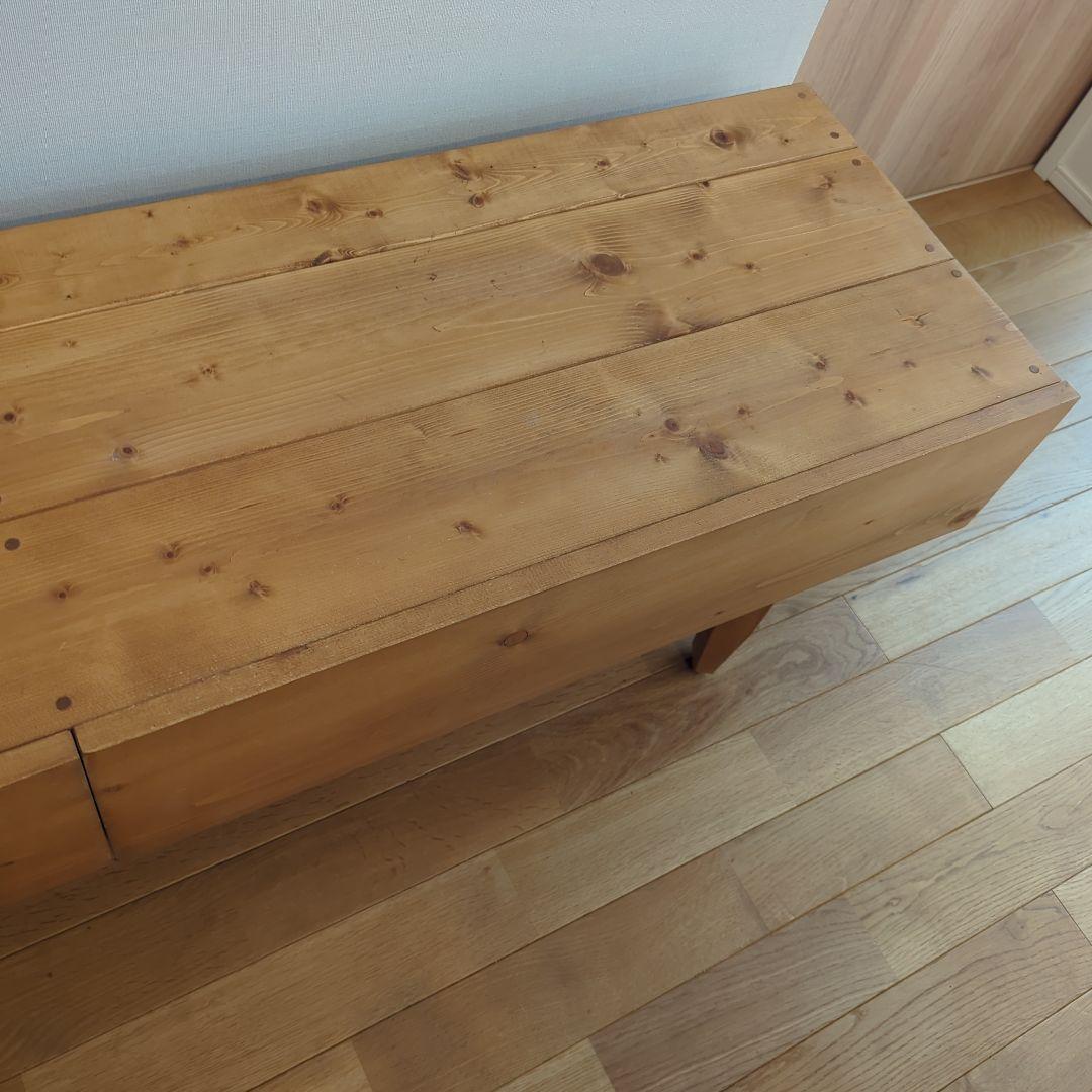 新生活値下げ！ニノミヤ家具製造所　中古　テレビボード150 オーク色　無垢材