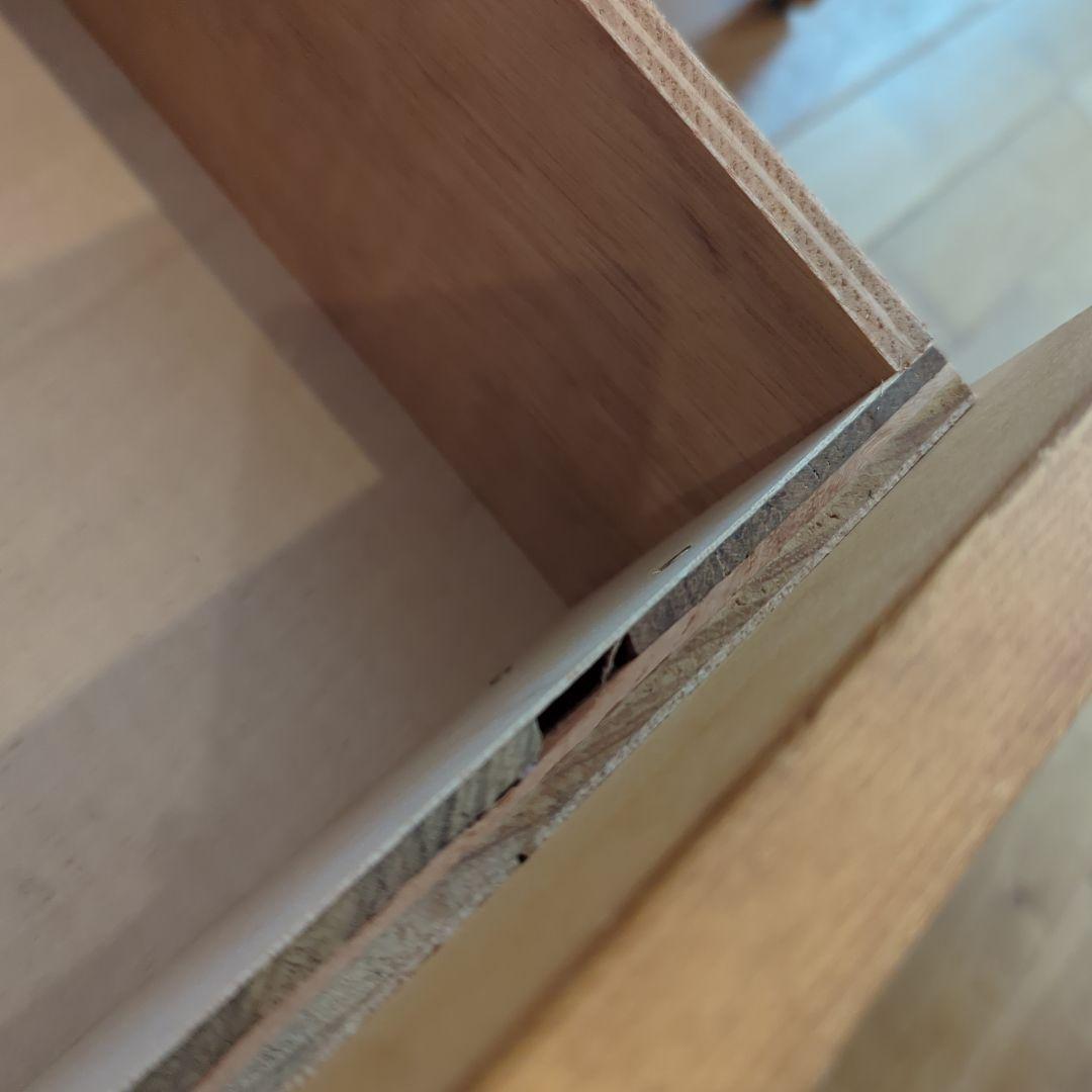 新生活値下げ！ニノミヤ家具製造所　中古　テレビボード150 オーク色　無垢材