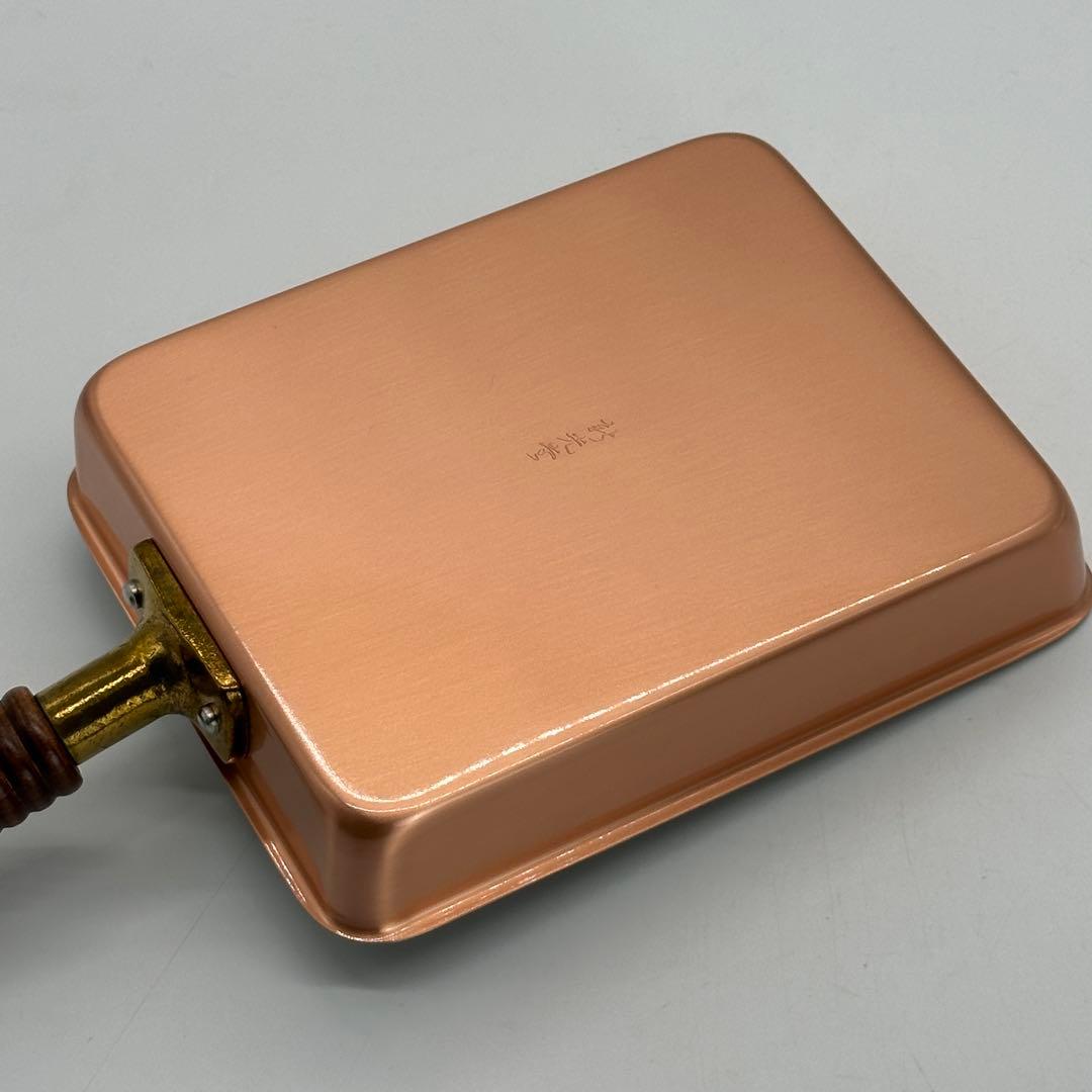 新品未使用 純銅 玉子焼き器 銅製 日本製 MD-0109 燕三条