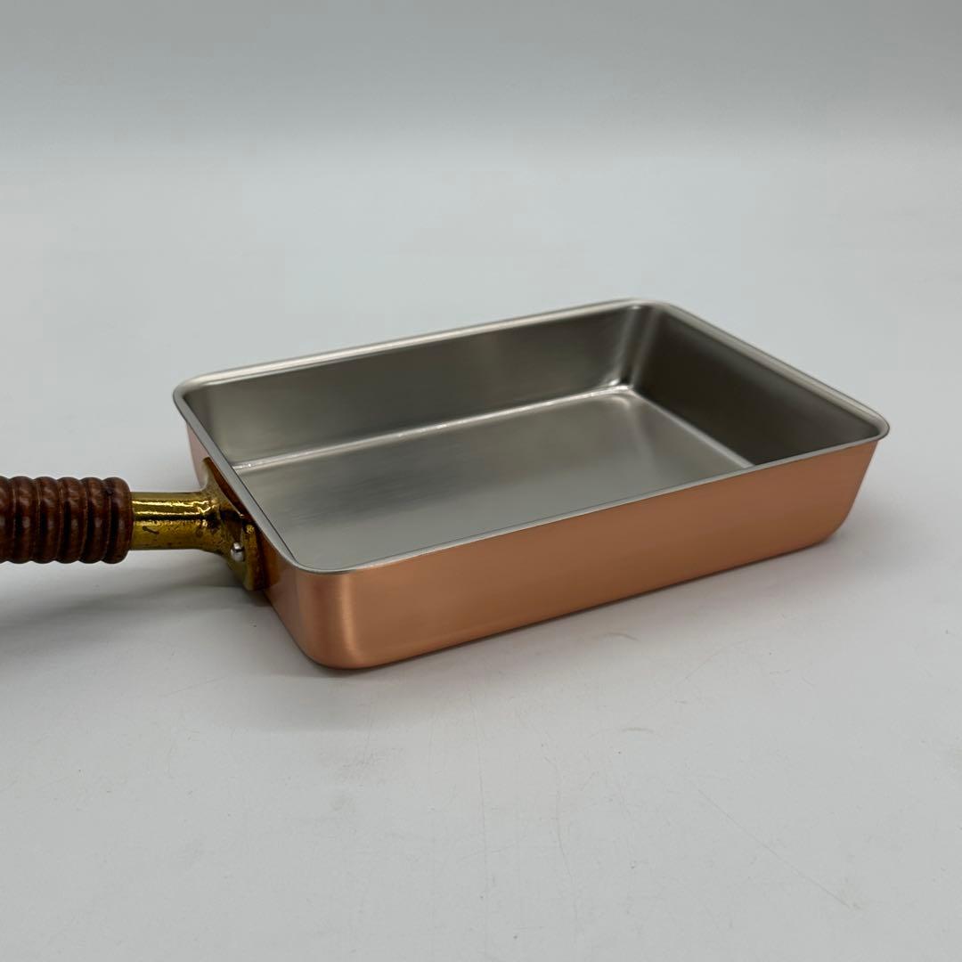 新品未使用 純銅 玉子焼き器 銅製 日本製 MD-0109 燕三条