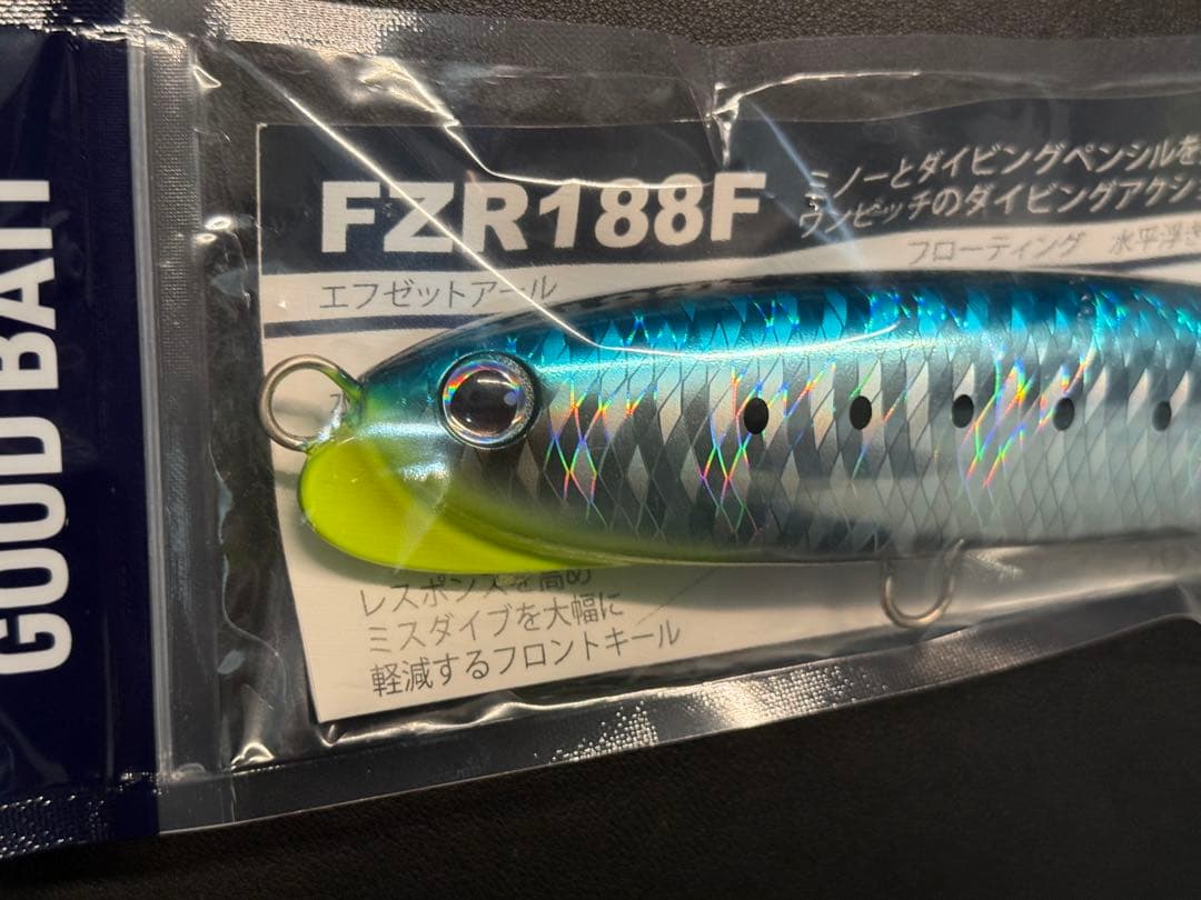 GOOD BAIT ナンバーシックス198F FZR188F（美品と未使用）