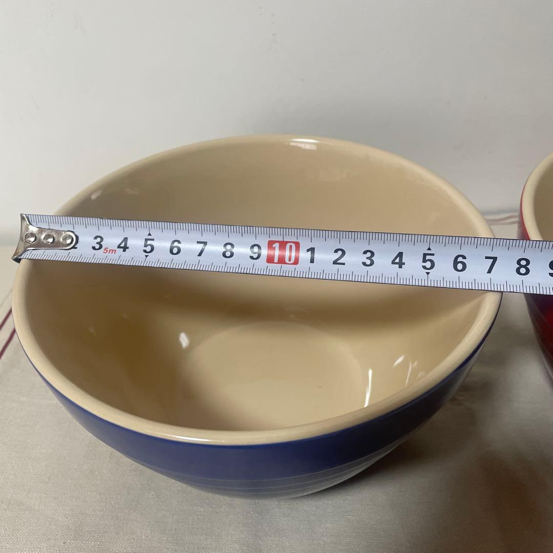 《新品》廃盤 ルクルーゼ 大きいどんぶり鉢 2個セット マルチボウル