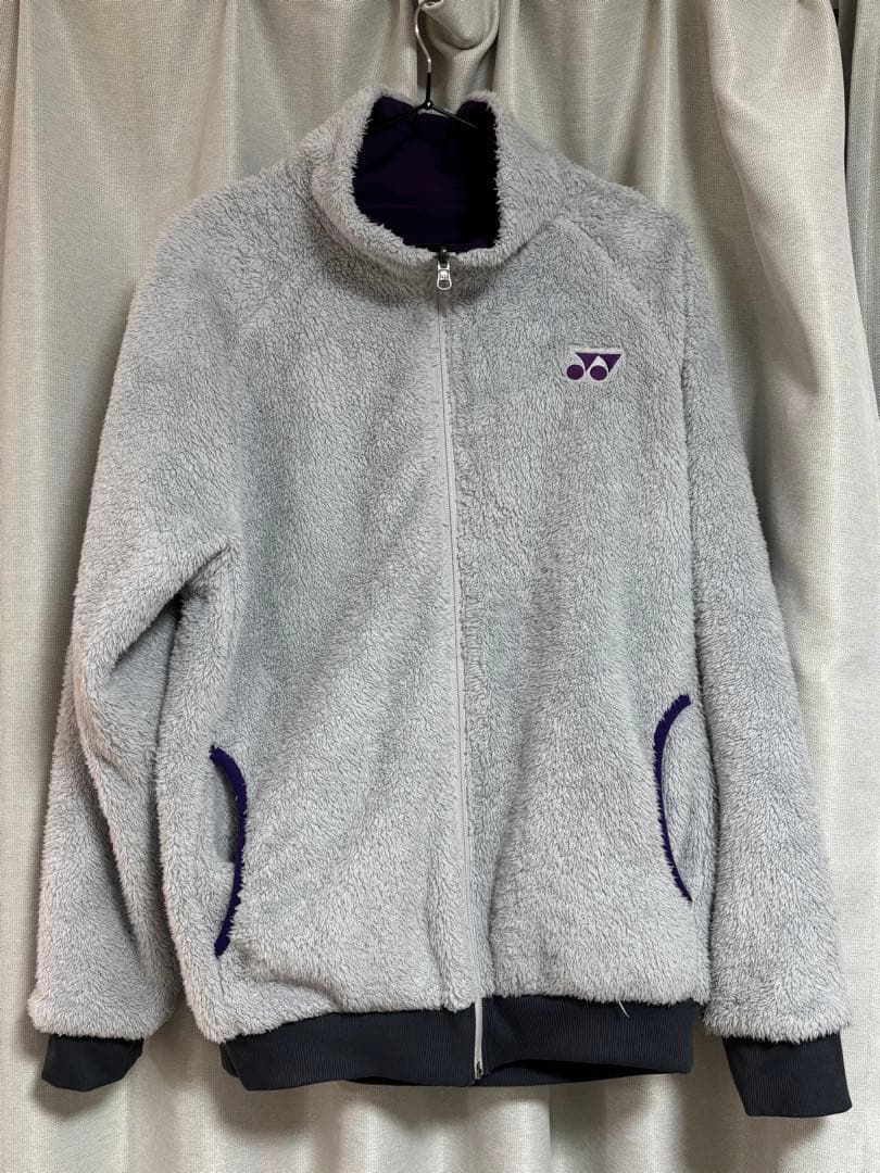 ヨネックス YONEX 中綿ボアジャケット リバーシブル Lサイズ テニスメンズ