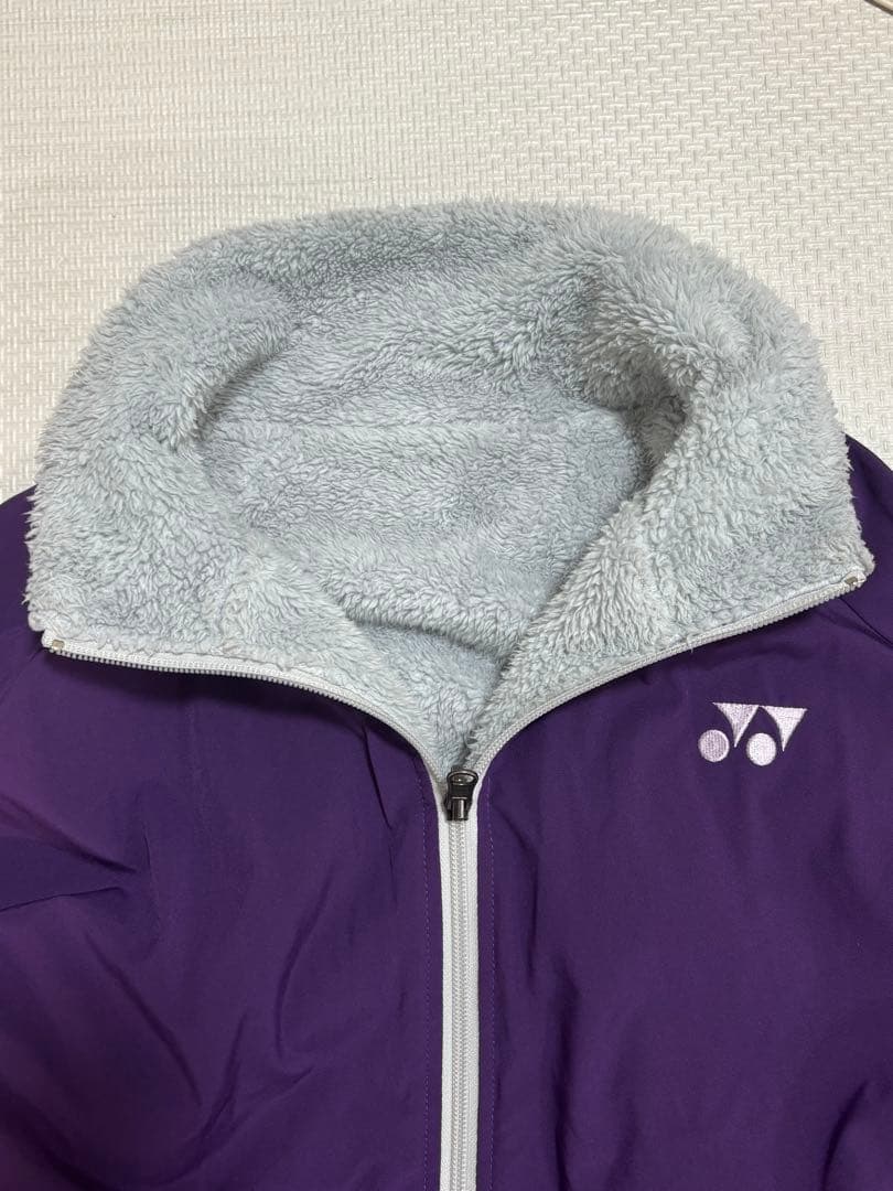 ヨネックス YONEX 中綿ボアジャケット リバーシブル Lサイズ テニスメンズ