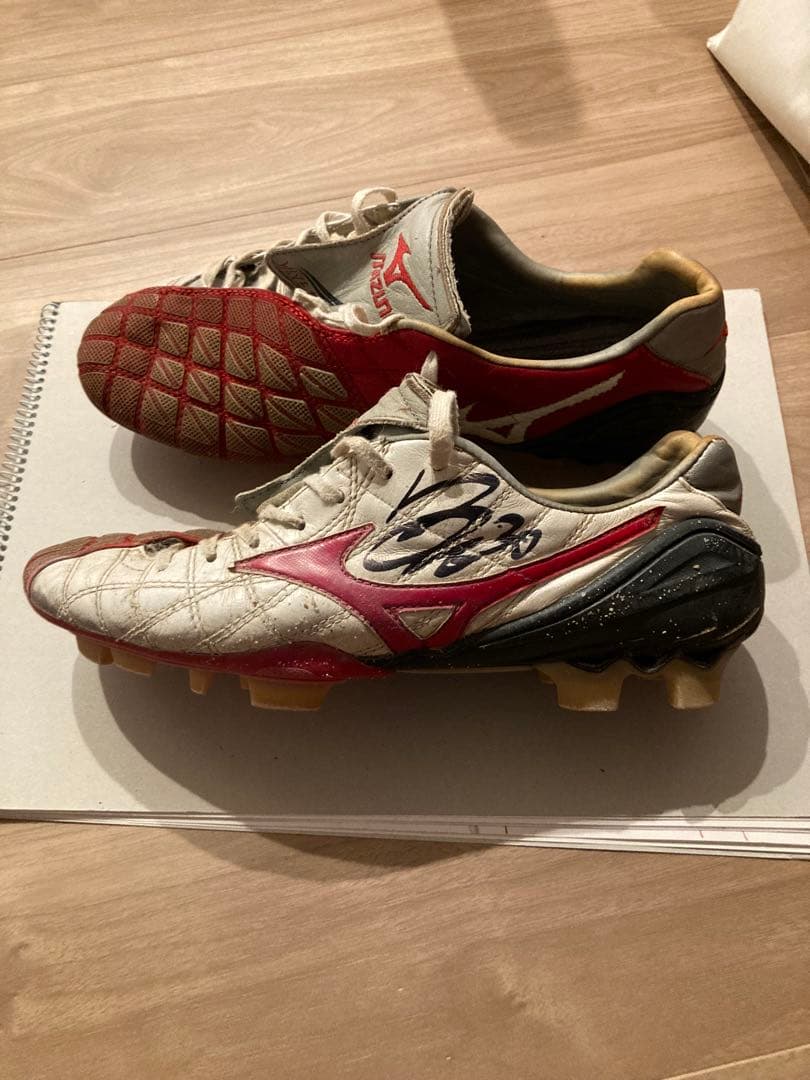 Mizuno Jリーガー選手実使用支給品スパイク非売品ヴィンテージ