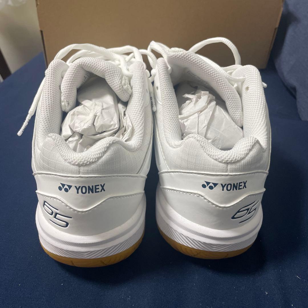 YONEX バドミントンシューズ 65z ホワイト 27cm