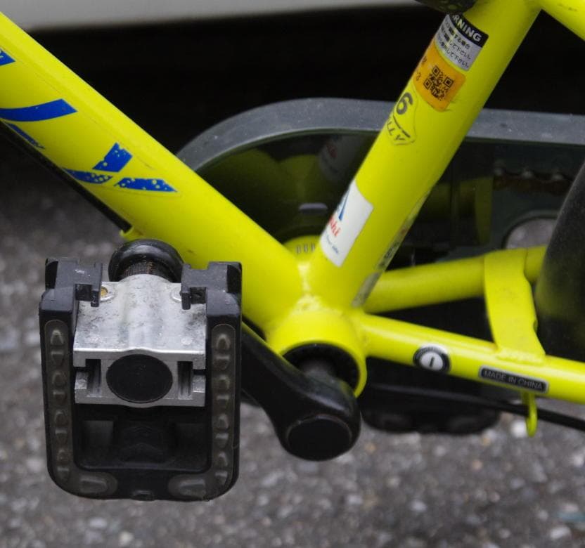 幼児用自転車、補助輪、コーチハンドル、折畳みペダル、ジュニアシート付