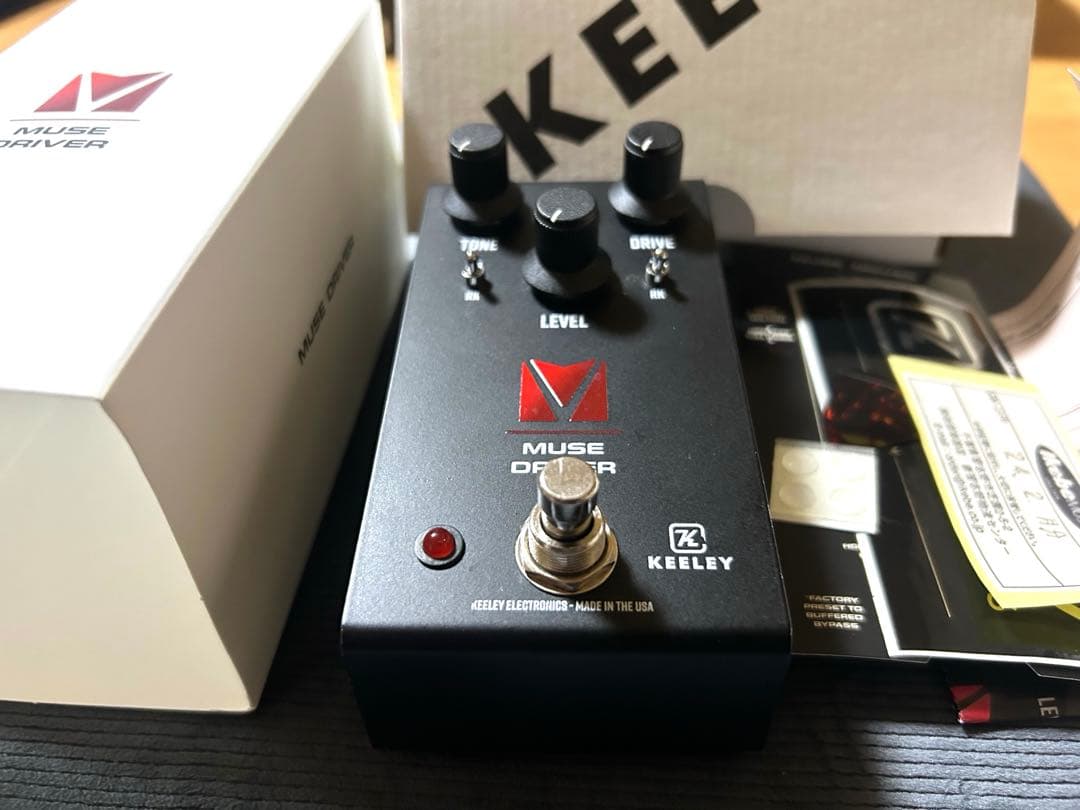 ギター KEELEY MUSE D Andy Timmons