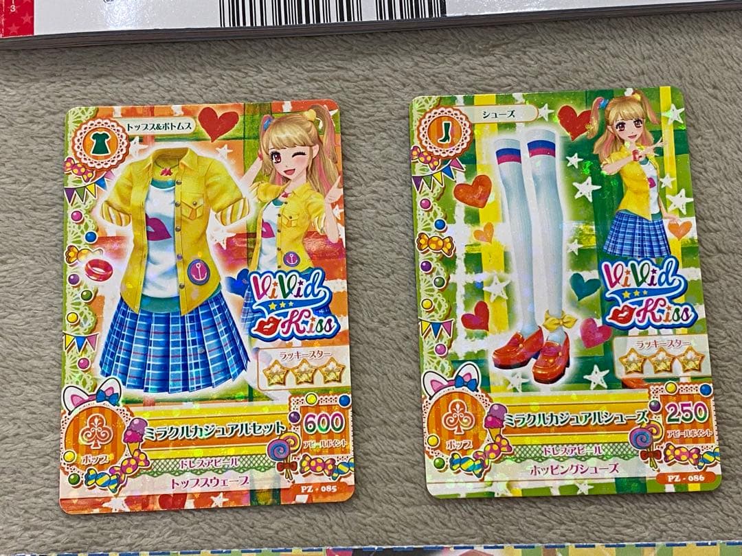 アイカツ　公式ファンブック　2014 STAGE 1〜6 DVD プロモカード