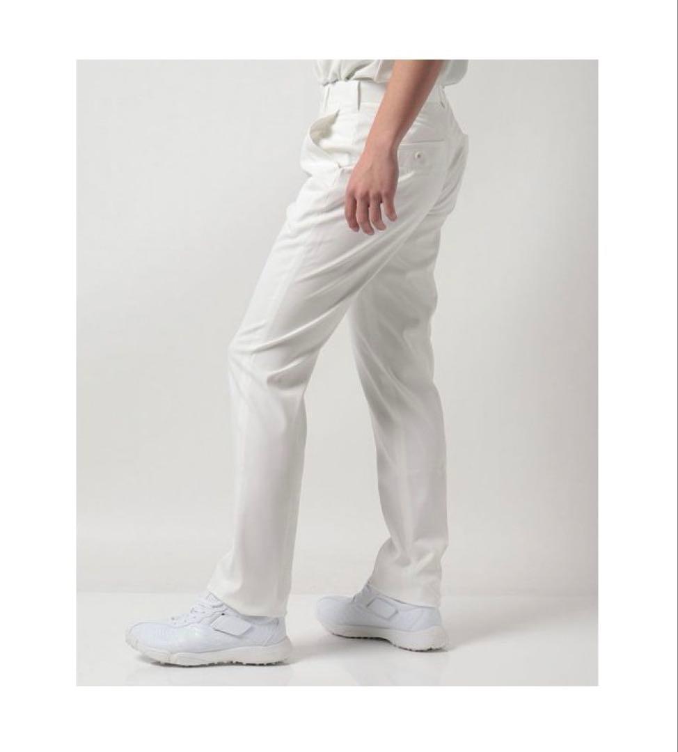 スリクソン ゴルフパンツ 松山英樹モデル W76 ホワイト　白　新品タグ付