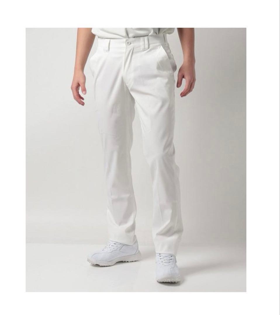 スリクソン ゴルフパンツ 松山英樹モデル W76 ホワイト　白　新品タグ付