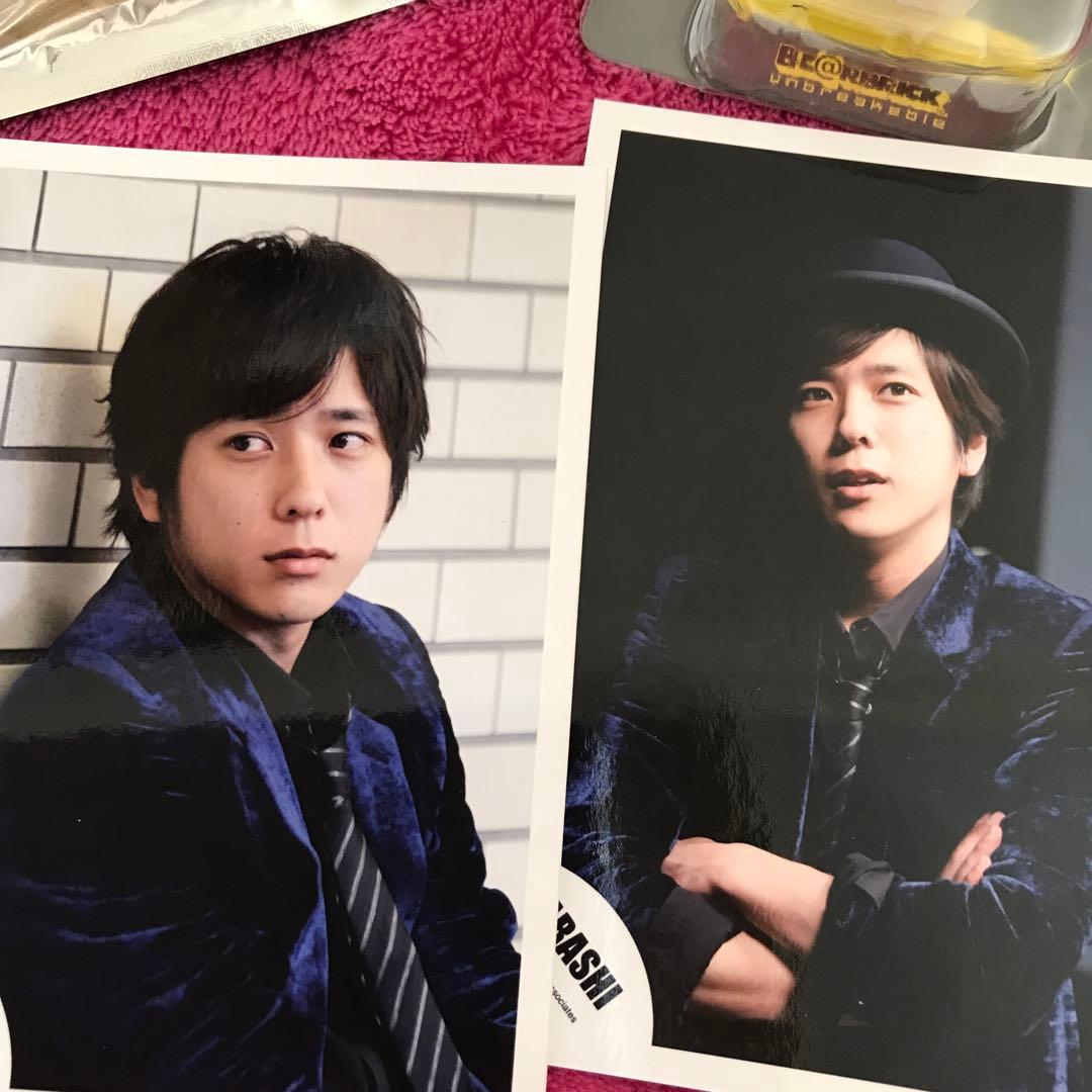 ❤️嵐を旅する展覧会　ラゲッチマーク＆ベアブリック　二宮和也　(匿名配送)