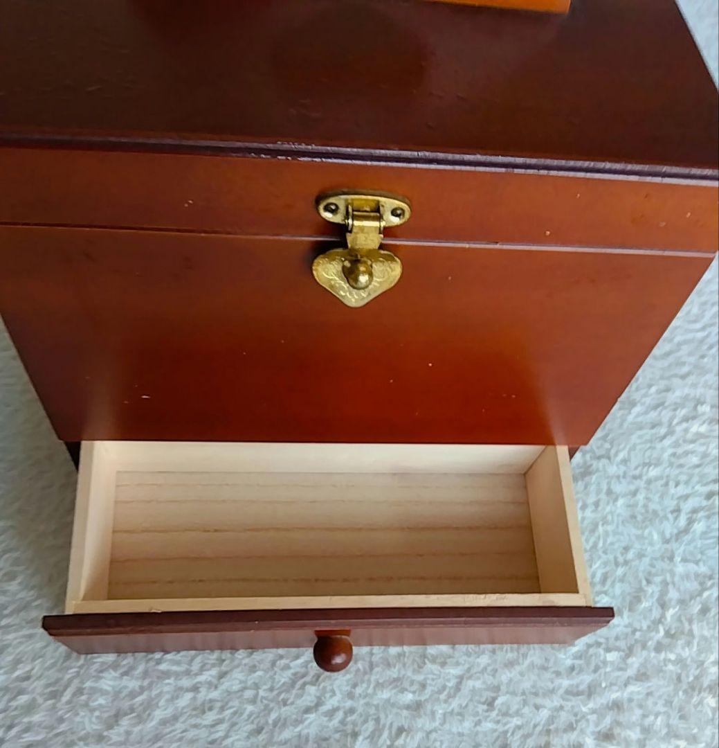 持ち運び三面鏡ボックス　VINTAGE　昭和