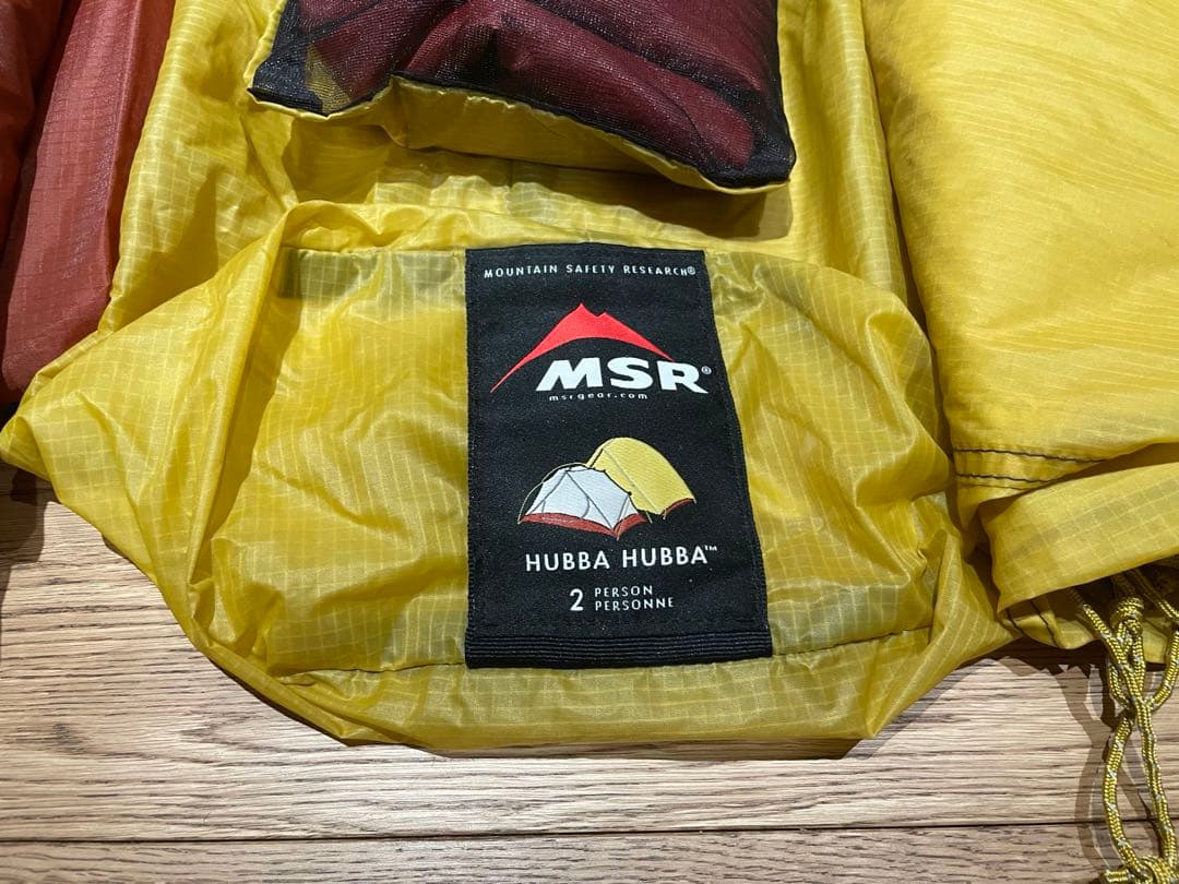 MSR Hubba Hubba エムエスアール ハバハバ フットプリント付