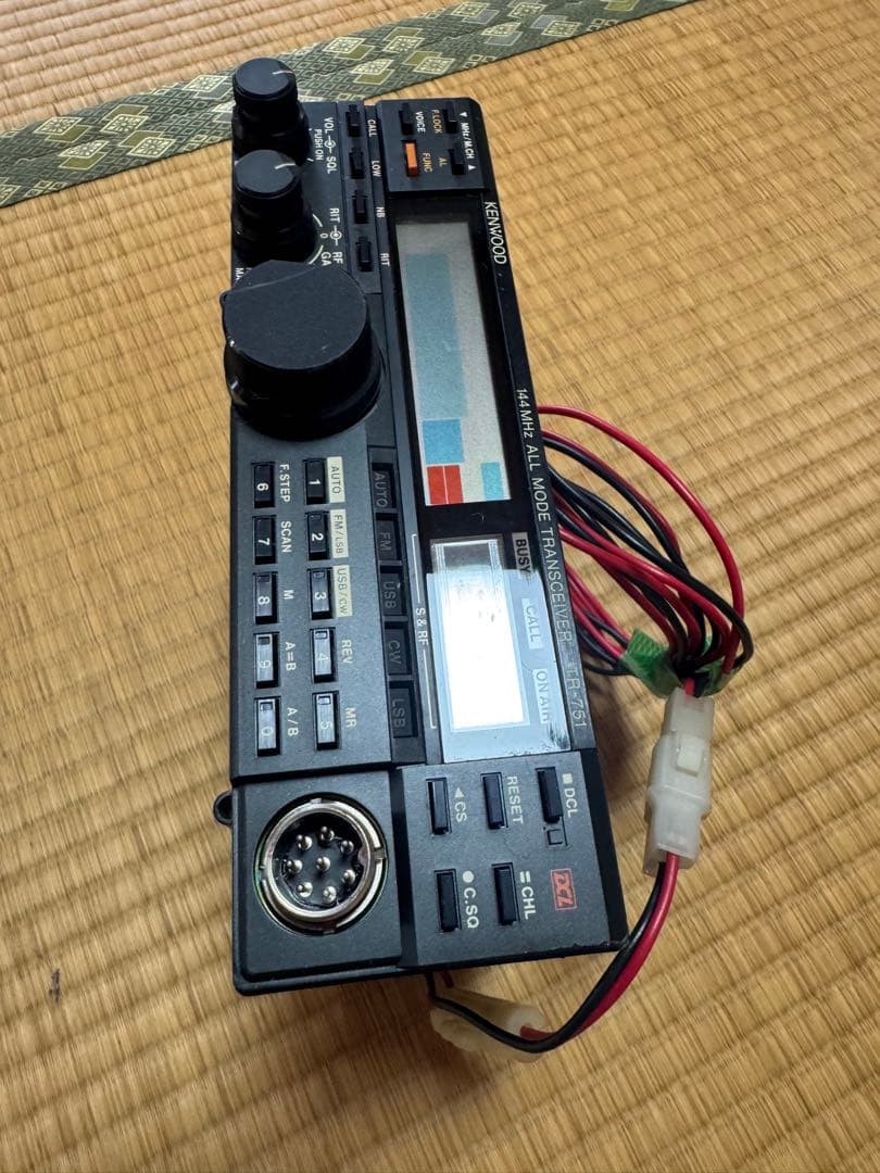 KENWOOD TR-751 144MHz トランシーバー EPS-110M
