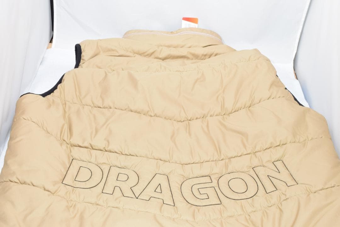 新品☆ダンスウィズドラゴン ストレッチ マイクロ タフ タベスト☆茶☆XLサイズ