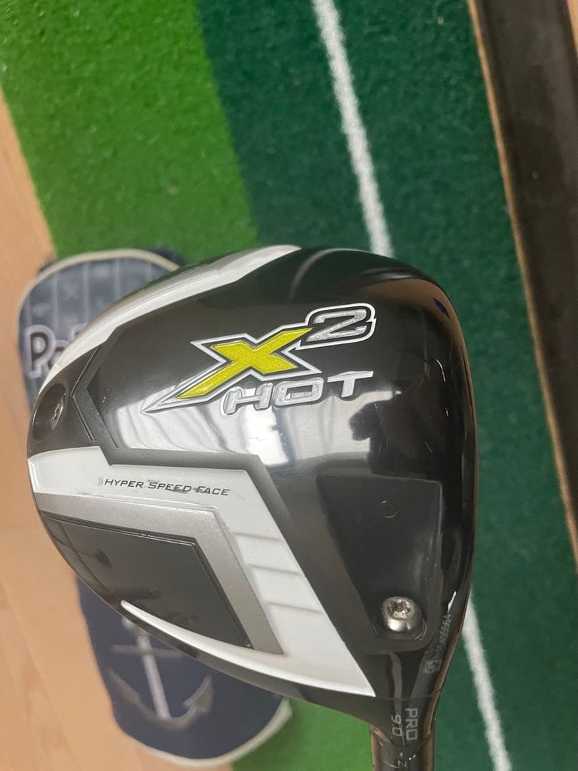 キャロウェイ　X2 HOT ドライバー 9.0度 ヘッドカバー付き　Sフレックス