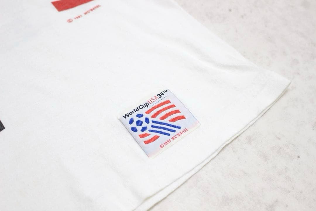 メンズXL　ヴィンテージ　アメリカ製　94年　ワールドカップ　シングルステッチ
