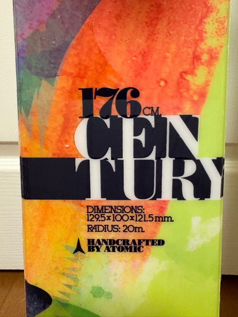 ATOMIC CENTURY 176cm ビンディング、クトー、シール セット