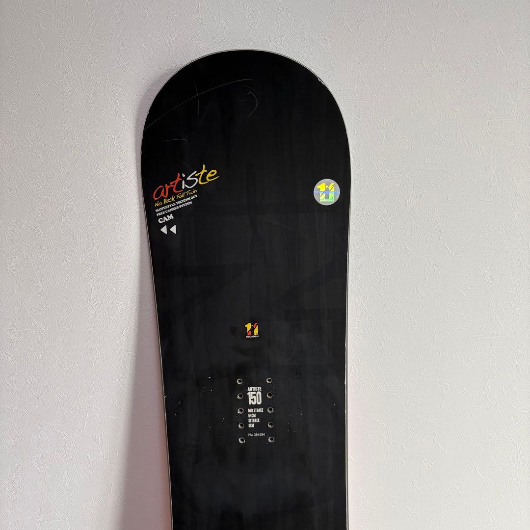 【 日本製 】 NOVEMBER ARTISTE 150cm スノーボード 国産