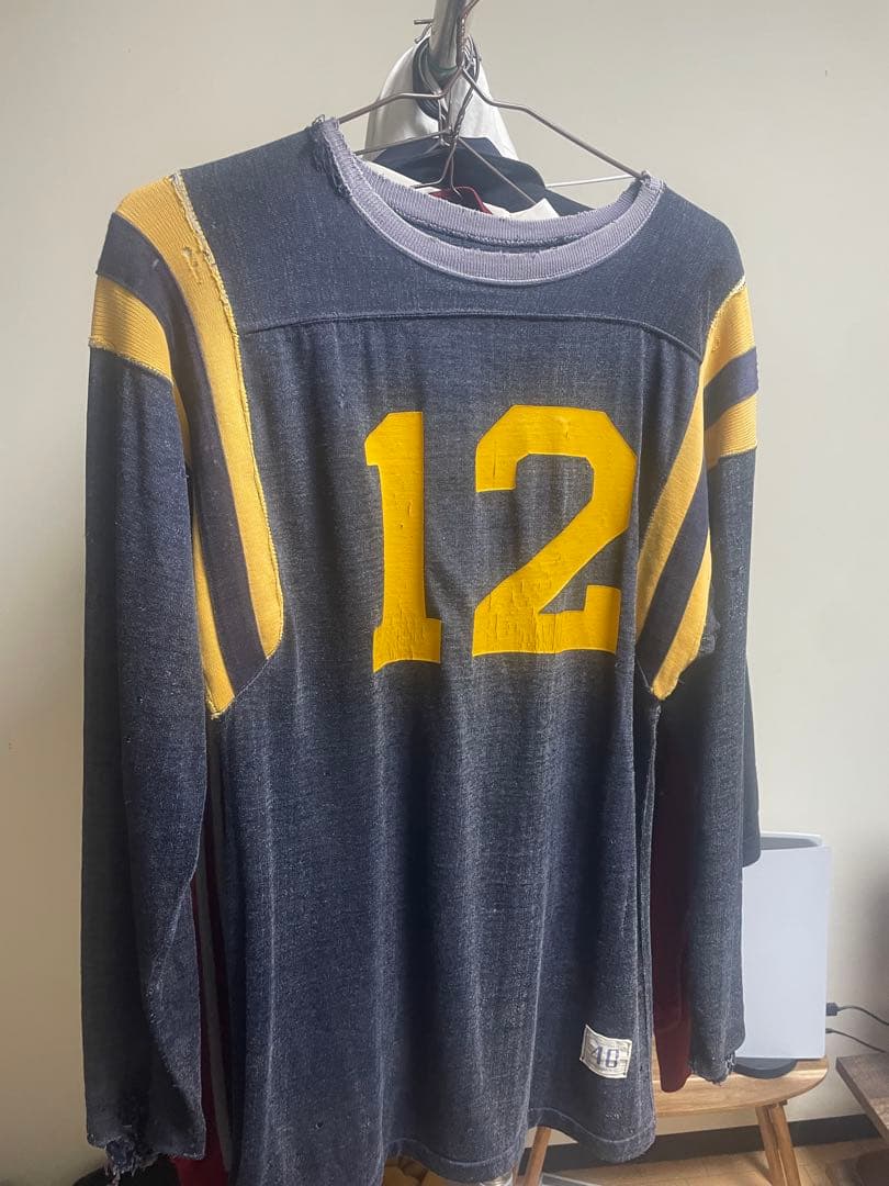 ビンテージチャンピオンアメリカンフットボールシャツ 12号 サイズ40