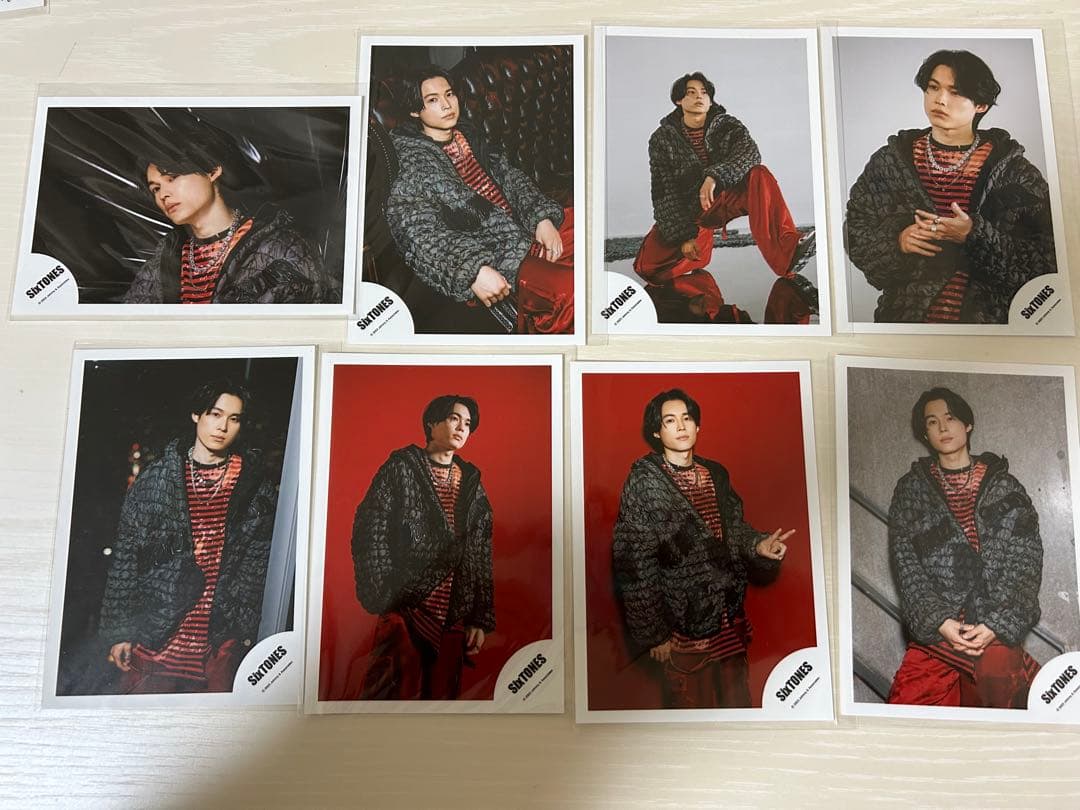 松村北斗 SixTONES 集合 公式写真 まとめ売り