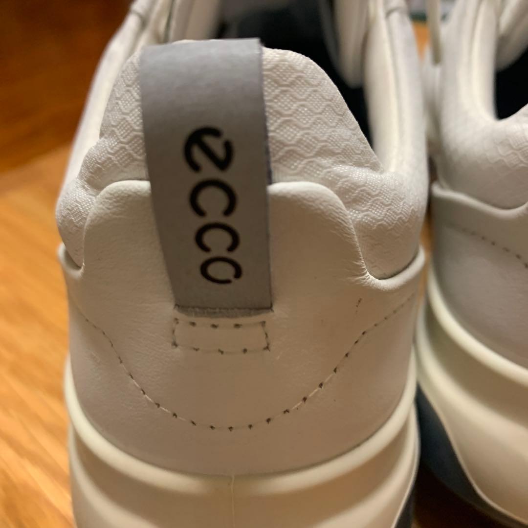 ECCO ホワイト ゴルフシューズ新品　未使用
