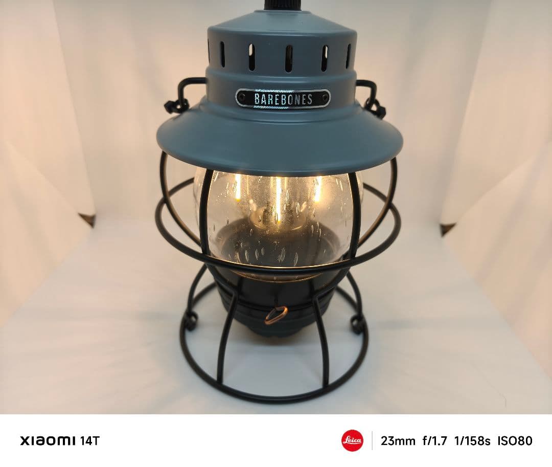 【美品】BAREBONES ベアボーンズ ランタン レイルロードLED 暖色