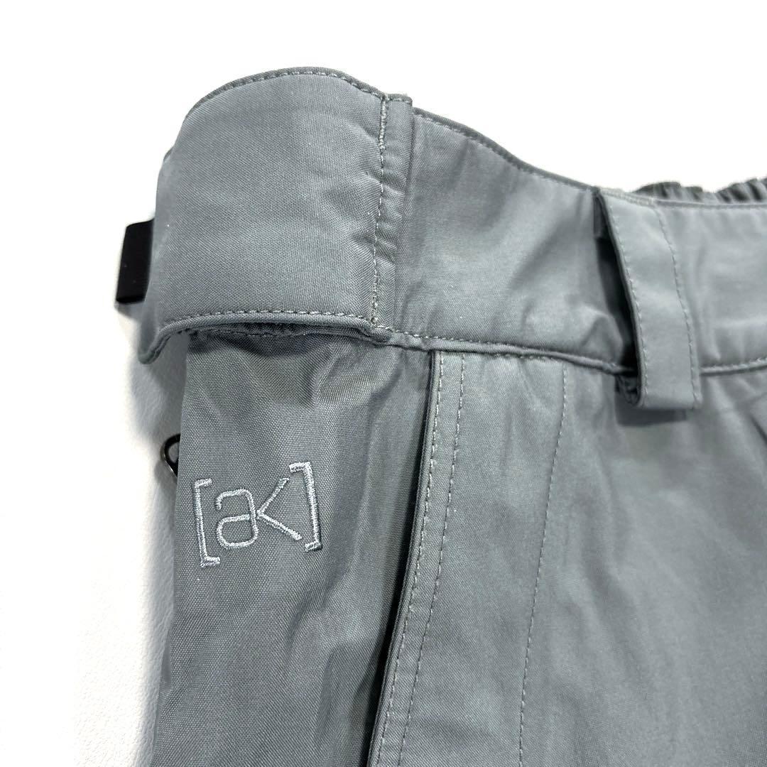 バートン　ak スノボパンツ　グレー　M ゴアテックス　スノーボード