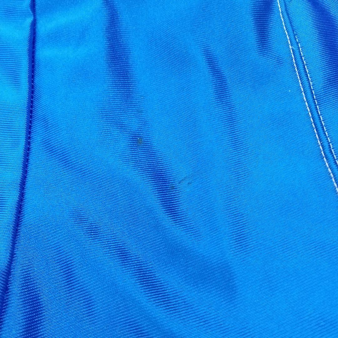 【池211】adidas青 ジャージ上下セットアップ