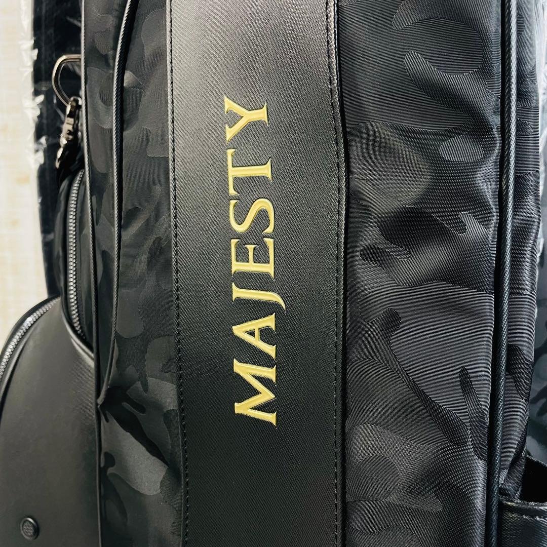 【新品.廃盤品】MAJESTY マジェスティ　カモ 迷彩　スタンドキャディバッグ