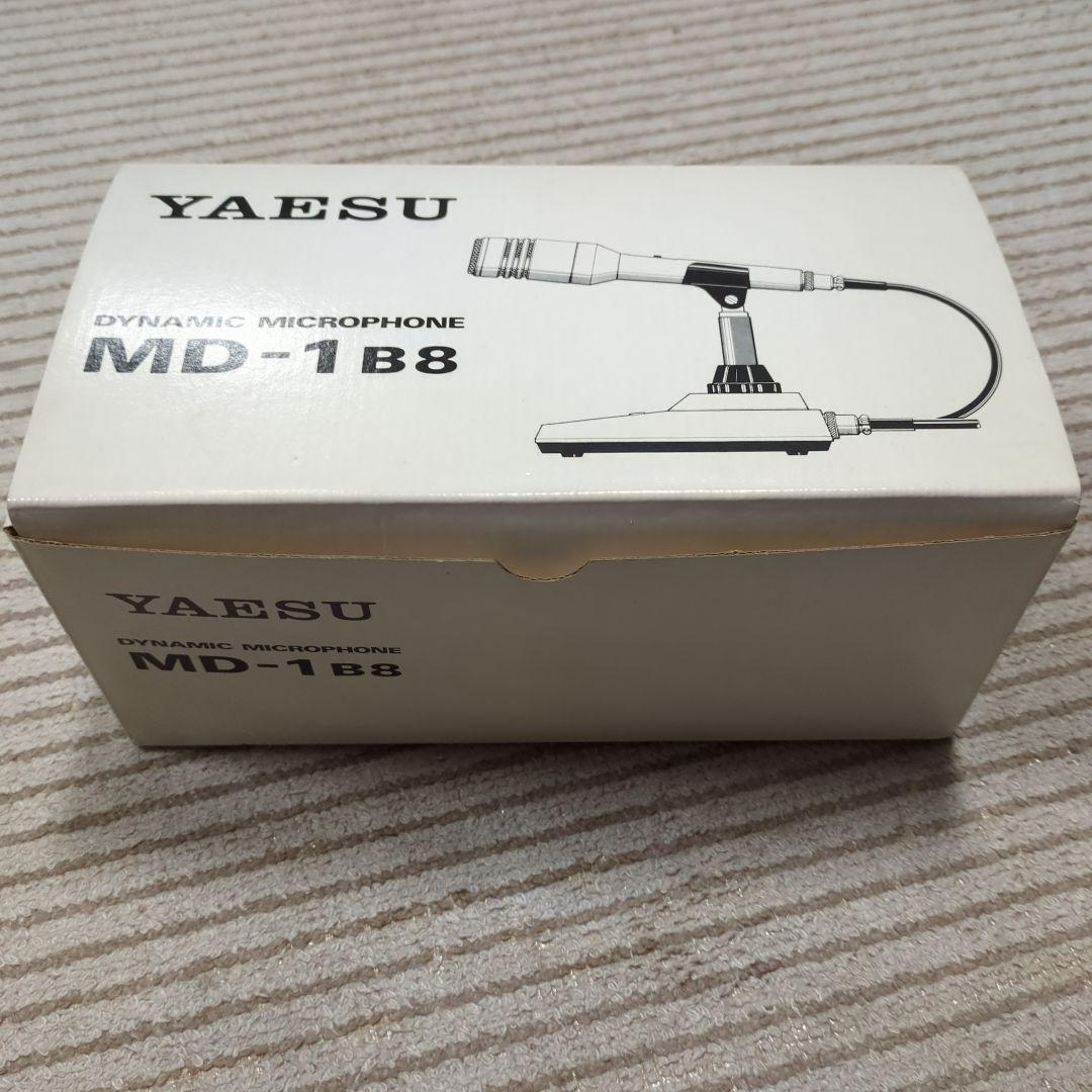YAESU ダイナミックマイクロフォン MD-1B8 動作未確認