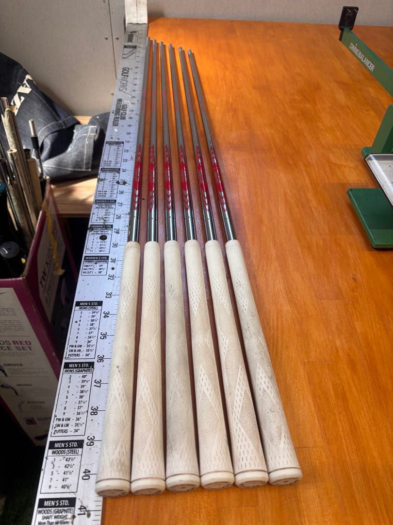 TOUR120 スチールシャフト 6本セット　希少TX