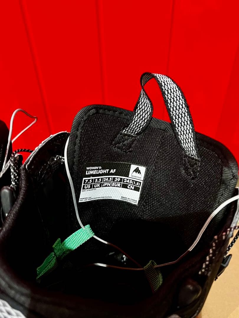 【値下げ】BURTON スノーボードブーツ ライムライト24.5cm 美品