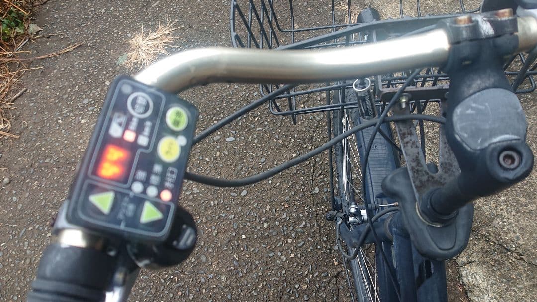 ブリヂストン ハイディⅡ 電動アシスト自転車 26インチ チャイルドシート付
