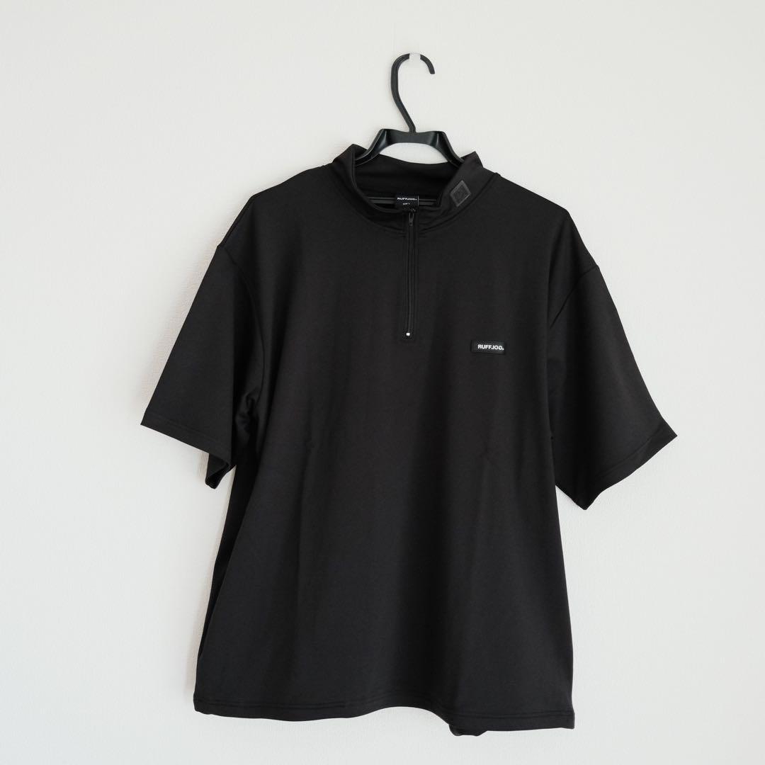 RUFFLOG HALF ZIP MOCK NECK SHIRTS Lサイズ