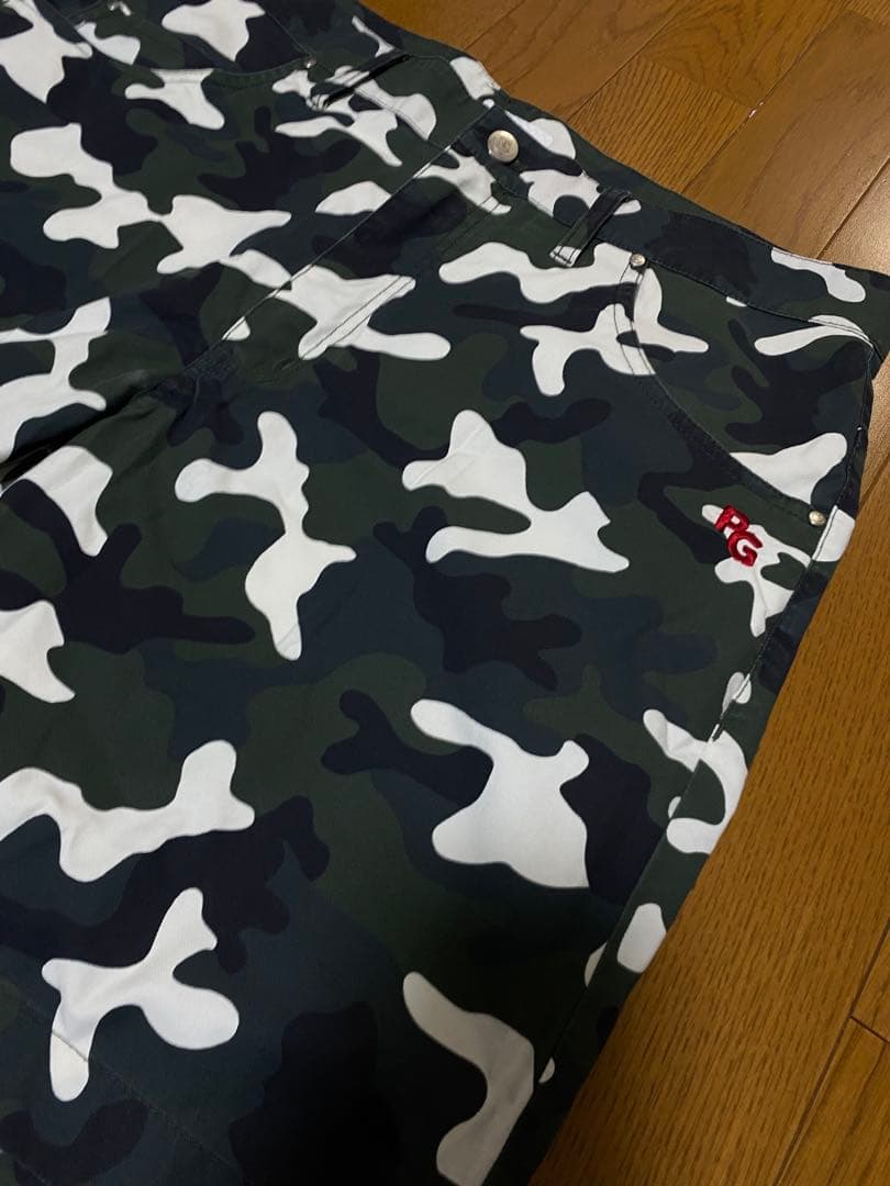 パーリーゲイツ 迷彩 カモフラ ゴルフ メンズパンツ 6