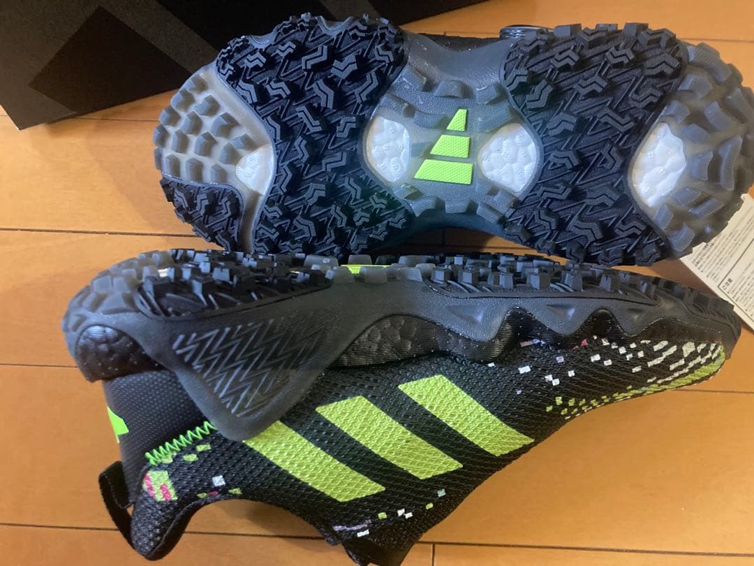 新品アディダスadidas ゴルフシューズコードカオス22ボアグリッチ 24.5