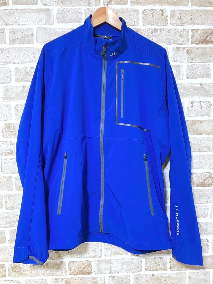 【ゆったりサイズ‼️】ジェイリンドバーグ メンズ ジャケット XL ブルー系 青