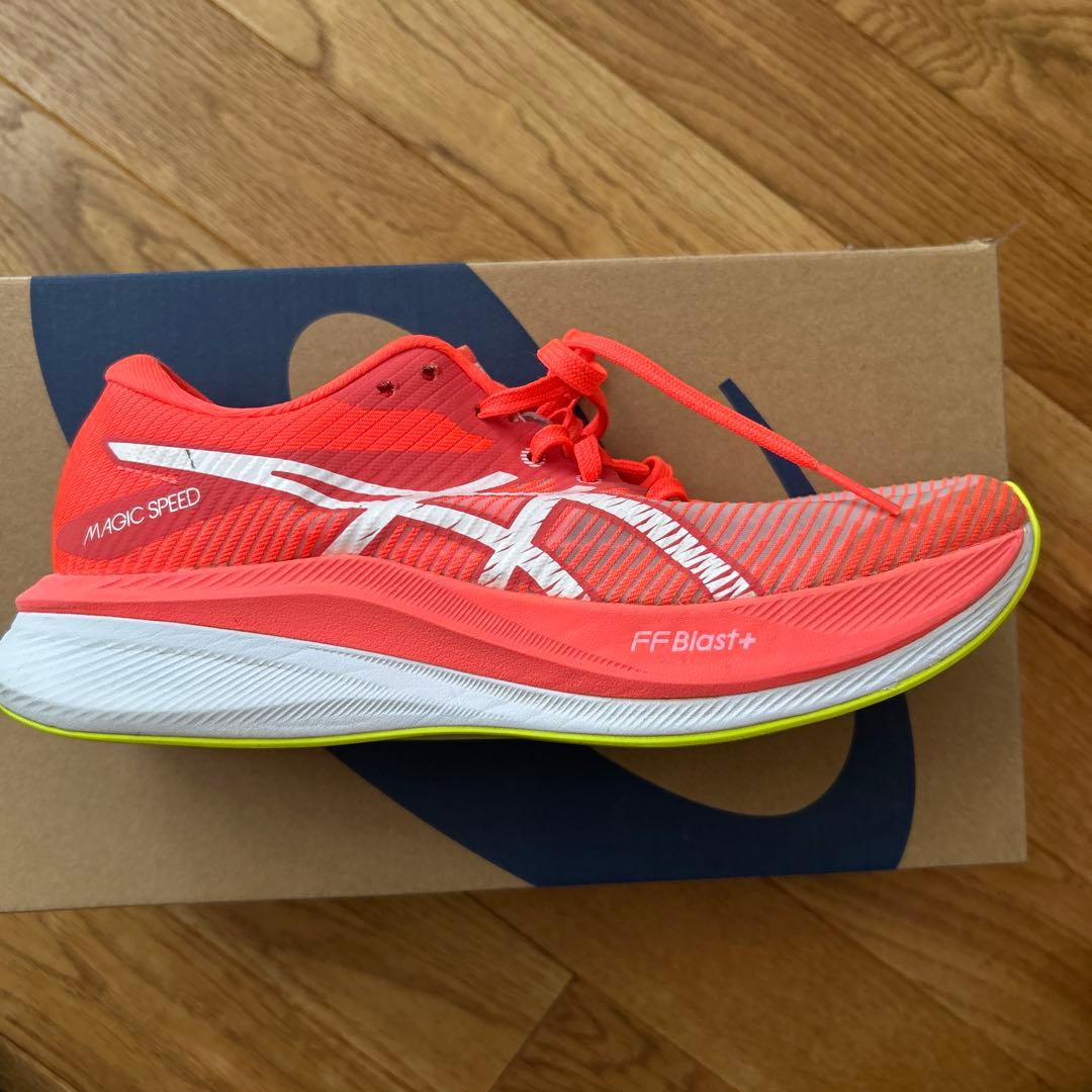 asics マジックスピード3 24.5cm プレート