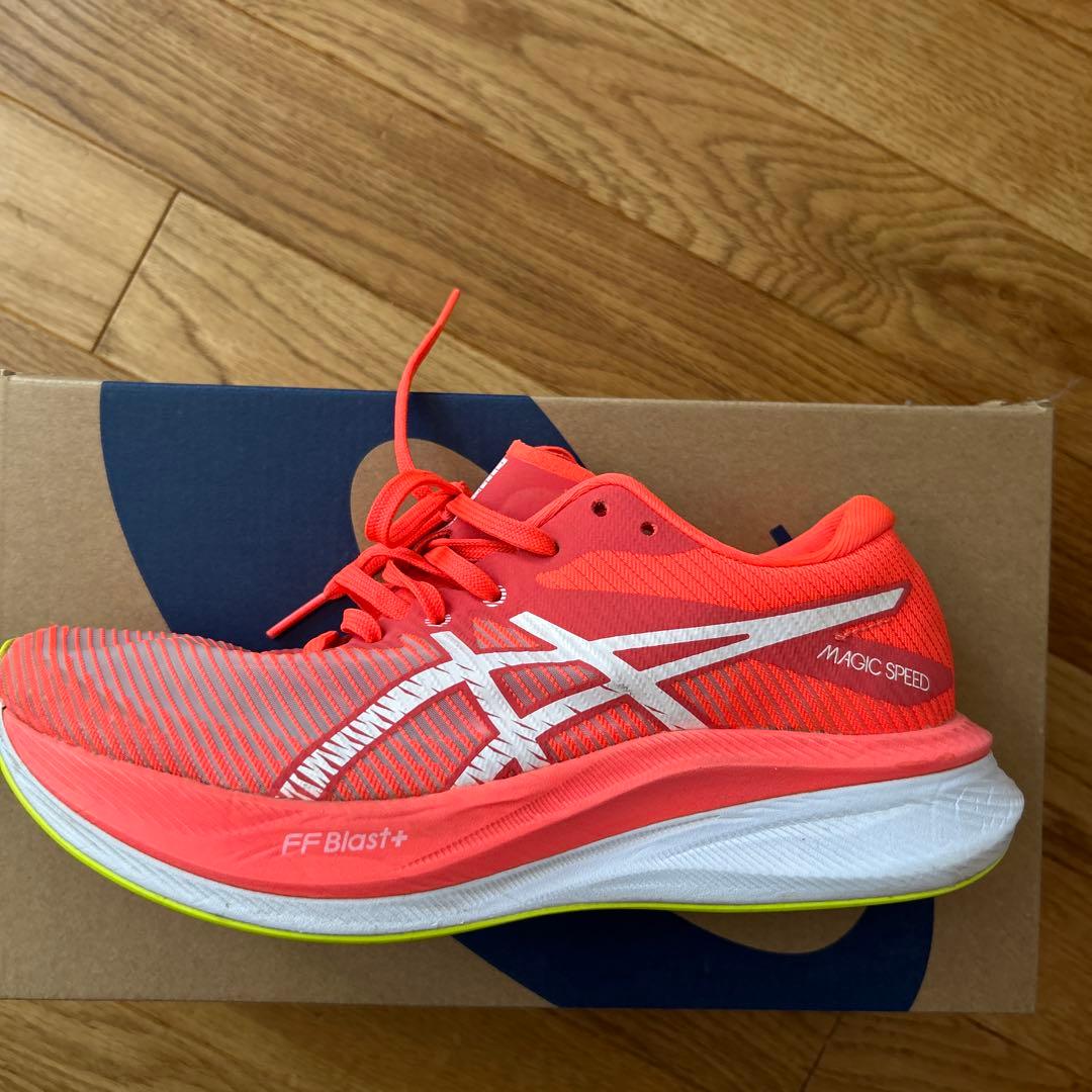 asics マジックスピード3 24.5cm プレート