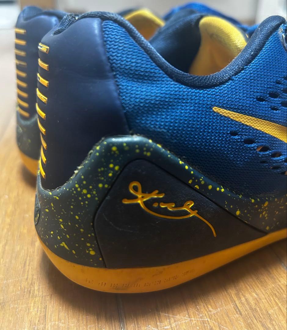 【特価】NIKE KOBE 9 GYM BLUE 26cm 名前記載あり 練習用