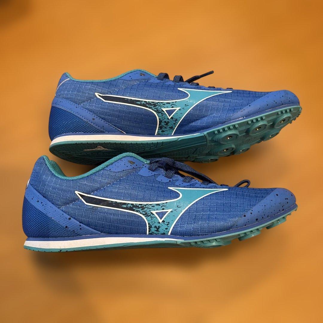 Mizuno スパイクシューズ 青/緑