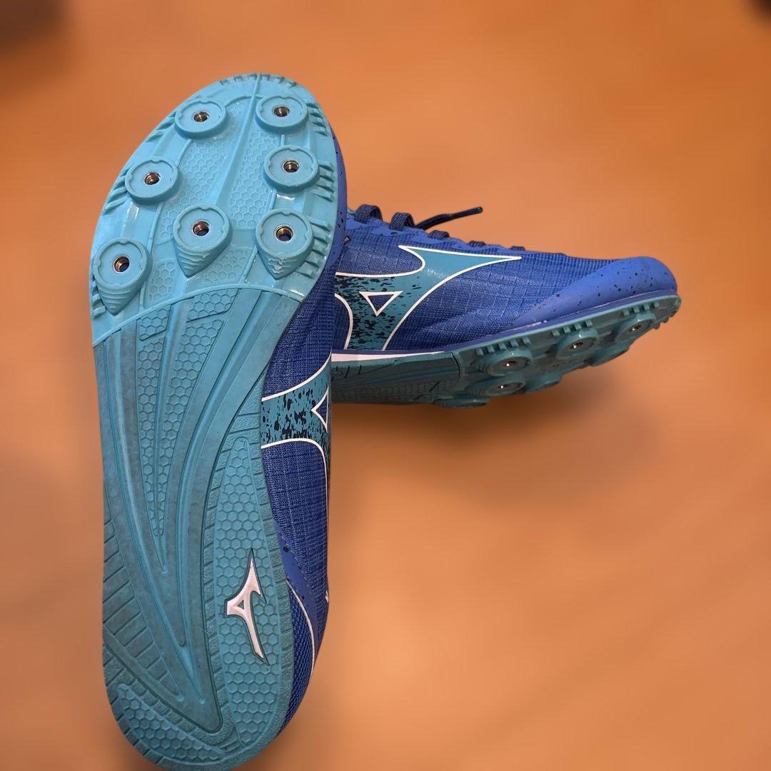 Mizuno スパイクシューズ 青/緑