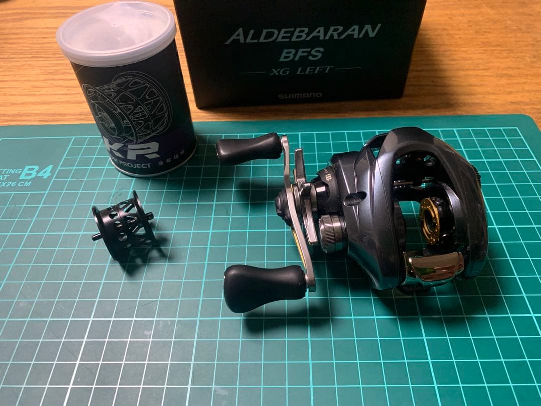 シマノ　22アルデバランBFS HG L KKRスプール付き